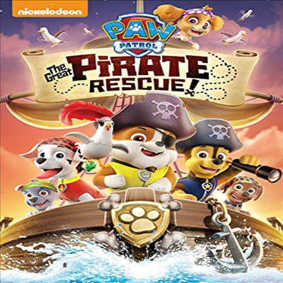 Paw Patrol: The Great Pirate Rescue (퍼피구조대)(지역코드1)(한글무자막)(DVD)