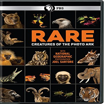 Rare: Creatures Of The Photo Ark (크리처스 오브 더 포터 아크)(지역코드1)(한글무자막)(DVD)