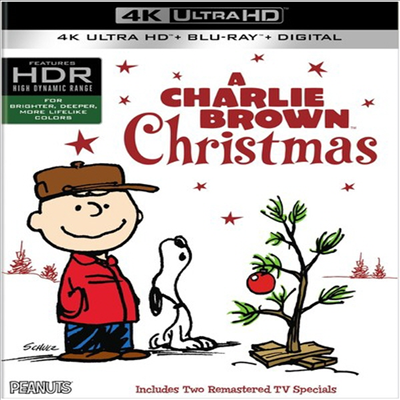 A Charlie Brown Christmas (스누피 - 찰리 브라운 크리스마스) (한글무자막)(4K Ultra HD + Blu-ray + Digital)