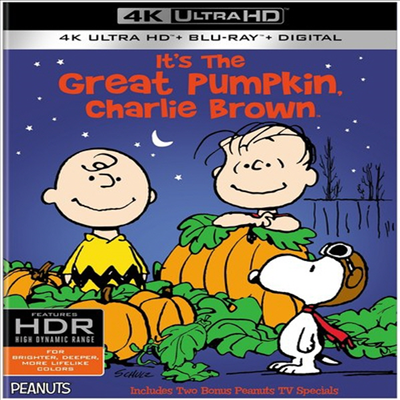 It's The Great Pumpkin, Charlie Brown (잇츠 더 그레이트 펌킨, 찰리 브라운) (한글무자막)(4K Ultra HD + Blu-ray + Digital)