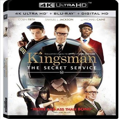 Kingsman: The Secret Service (킹스맨: 시크릿 에이전트) (2015) (한글무자막)(4K Ultra HD + Blu-ray + Digital HD)