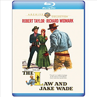 Law &amp; Jake Wade (1958) (고스트타운의 결투) (BD-R)(한글무자막)(Blu-ray)