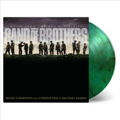 Michael Kamen - Band Of Brothers O.S.T (180g Green&amp;Black 카모플라쥬 Color 2LP)