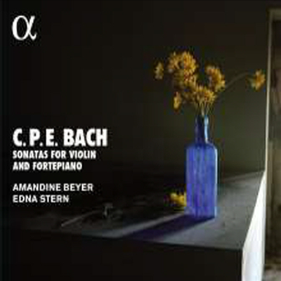 C.P.E.바흐: 바이올린과 포르테피아노를 위한 소나타 (C.P.E.Bach: Sonatas for Violin and Fortepiano)(CD) - Amandine Beyer