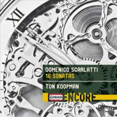 D.스카를라티: 하프시코드 소나타 (D.Scarlatti: Keyboard Sonata)(CD) - Ton Koopman
