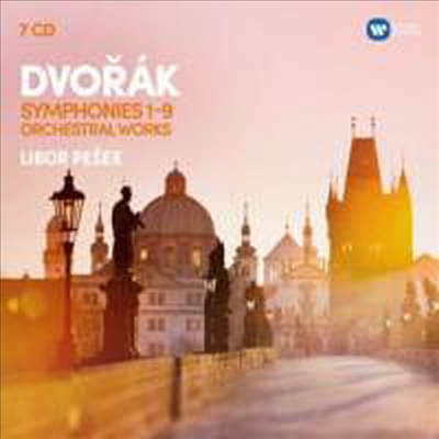 드보르작: 교향곡 전집 1번 - 9번 (Dvorak: Symphonies Nos.1 - 9 & Orchestral Works) (7CD Boxset) - Libor Pesek