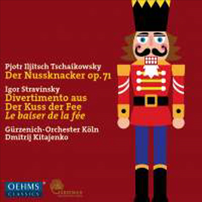 차이코프스키: 호두까기 인형 & 스트라빈스키: 요정의 키스 (Tchaikovsky: The Nutcracker, Op. 71 & Stravinsky: Le Baiser De La Fee) (2CD) - Dmitrij Kitajenko