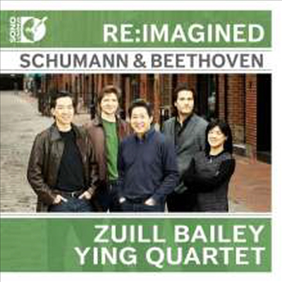 베토벤: 바이올린 소나타 9번 '크로이처 & 슈만: 첼로 협주곡 - 현악 오중주 편곡반 (Beethoven: Violin Sonata No.9 'Kreutzer' & Schumann: Cello Concerto - for String Quartet)(CD) - Zuill Bailey