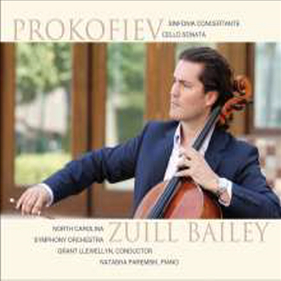 프로코피에프: 신포니아 콘체르탄테, 첼로 소나타 (Prokofiev: Sinfonia Concertante, Cello Sonata)(CD) - Zuill Bailey