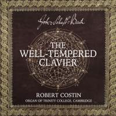 바흐: 평균율 클라비어 전곡 1권 & 2권 - 오르간 연주집 (Bach: The Well-Tempered Clavier, Books 1 & 2) (4CD) - Robert Costin
