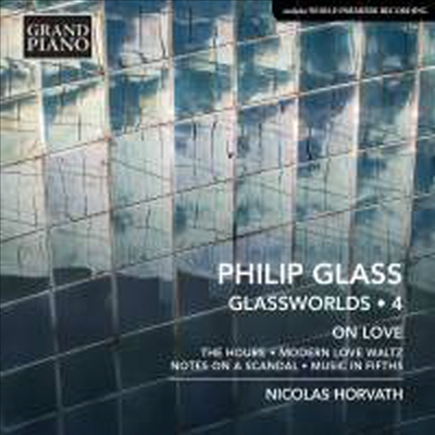 필립 글래스: 피아노 작품집 - 영화음악 (Philip Glass: Glassworlds, Vol. 4)(CD) - Nicholas Horvath