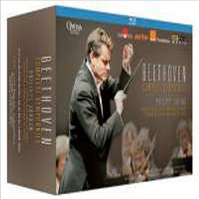 베토벤: 교향곡 전곡 1번 - 9번 (Beethoven: Complete Symphonies Nos.1 - 9) (3Blu-ray Boxset)(한글자막) (2016)(Blu-ray) - Philippe Jordan