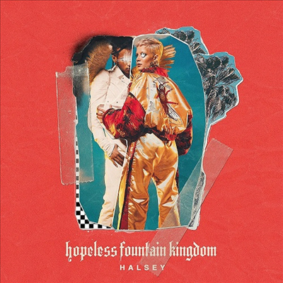 Halsey - Hopeless Fountain Kingdom (Clear+Teal Colored Vinyl LP)