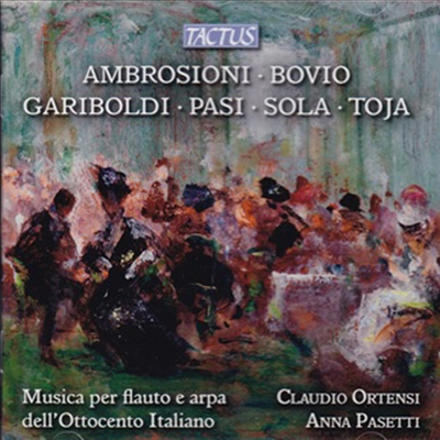 19세기 하프와 플루트를 위한 이탈리아 작품집 (Music For Flute And Harp In Nineteeth - Century Italy)(CD) - Anna Pasetti