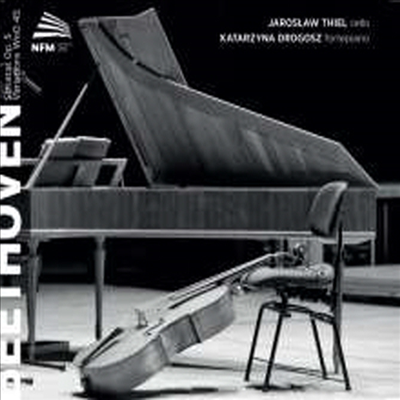 베토벤: 첼로 소나타 1 &amp; 2번 (Beethoven: Cello Sonatas Nos.1 &amp; 2)(CD) - Jaroslaw Thiel