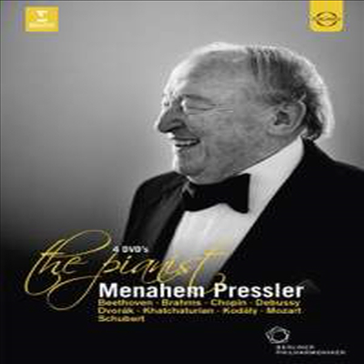 머나햄 프레슬러 - 더 피아니스트 (Menahem Pressler - The Pianist) (4DVD Boxset) (2016)(DVD) - Menahem Pressler