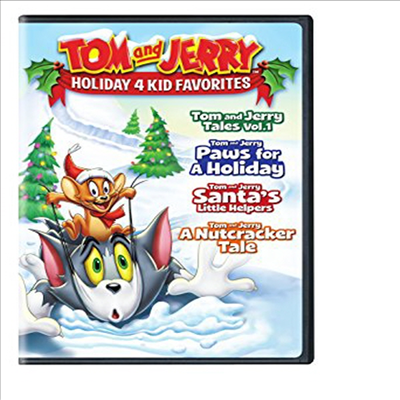 Tom & Jerry Holiday 4 Kid Favorites (톰과 제리)(지역코드1)(한글무자막)(DVD)
