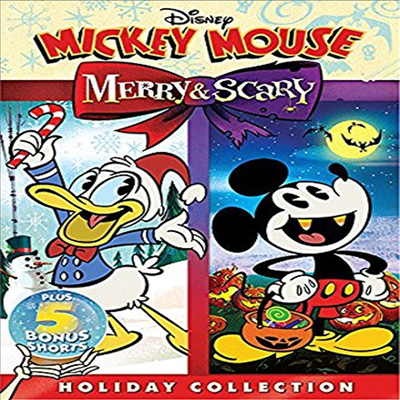 Mickey Mouse: Merry & Scary (미키 마우스)(지역코드1)(한글무자막)(DVD)