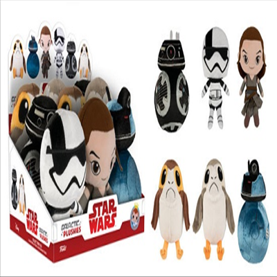 Funko - (펀코)Funko Plushies: Star Wars Ep8 - The Last Jedi - Blind Box (스타워즈)