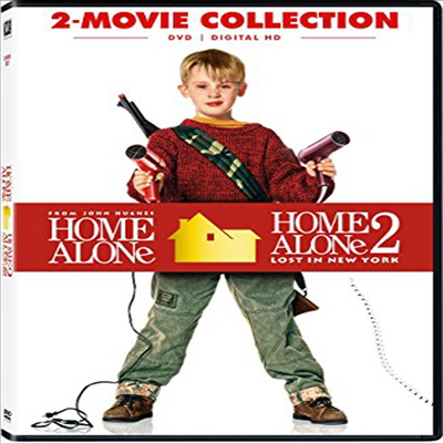 Home Alone 2-Movie Collection (나 홀로 집에 1, 2 컬렉션)(지역코드1)(한글무자막)(DVD)