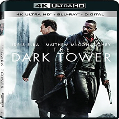 The Dark Tower (다크타워: 희망의 탑) (2017) (한글무자막)(4K Ultra HD + Blu-ray + Digital)