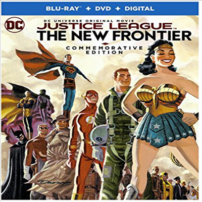 Justice League: New Frontier Commemorative Ed (저스티스 리그: 뉴 프론티어)(한글무자막)(Blu-ray+DVD)