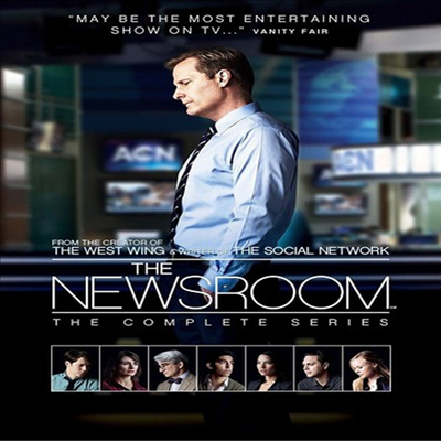 Newsroom S1-3 Complete Series (뉴스룸)(지역코드1)(한글무자막)(DVD)