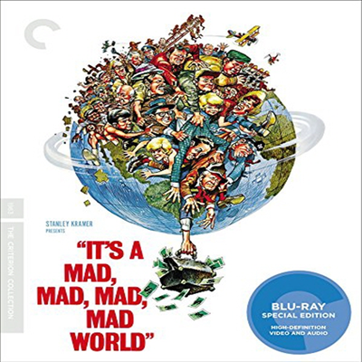 Criterion Collection: It&#39;s A Mad Mad Mad Mad World (매드 매드 대소동)(한글무자막)(Blu-ray)