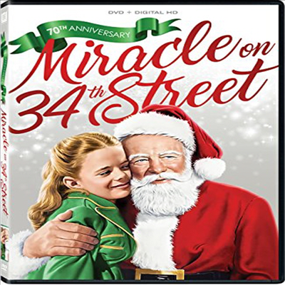 Miracle On 34th Street (70th Anniversary) (34번가의 기적)(지역코드1)(한글무자막)(DVD)