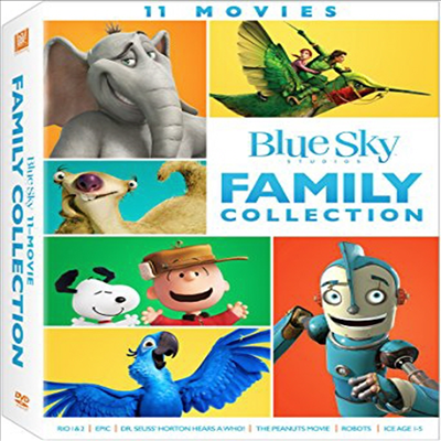 Blue Sky 11 Movie Family Collection (블루 스카이 무비 패밀리 컬렉션)(지역코드1)(한글무자막)(DVD)