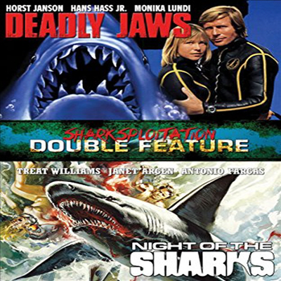 Deadly Jaws / Night Of The Sharks: Double Feature (데들리 죠스 / 나이트 오브 더 샤크)(지역코드1)(한글무자막)(DVD)