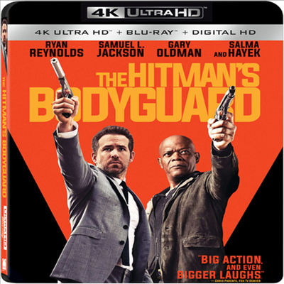 The Hitman&#39;s Bodyguard (킬러의 보디가드) (2017) (한글무자막)(4K Ultra HD + Blu-ray + Digital HD)