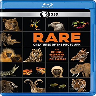 Rare: Creatures Of The Photo Ark (레어)(한글무자막)(Blu-ray)