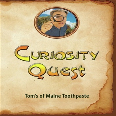 Curiosity Quest: Tom&#39;s Of Maine Toothpaste (큐리오시티 퀘스트) (지역코드1)(한글무자막)(DVD-R)