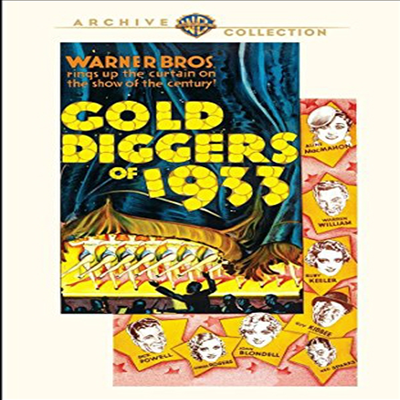 Gold Diggers Of 1933 (1933) (1933년의 황금광들) (지역코드1)(한글무자막)(DVD-R)