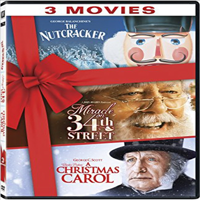 Nutcracker / Miracle on 34th Street / Christmas (넛트크래커/34번가의 기적/크리스마스)(지역코드1)(한글무자막)(DVD)