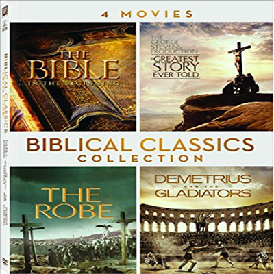 Biblical Classics 4-Movie Collection (비블리칼 클래식스)(지역코드1)(한글무자막)(DVD)