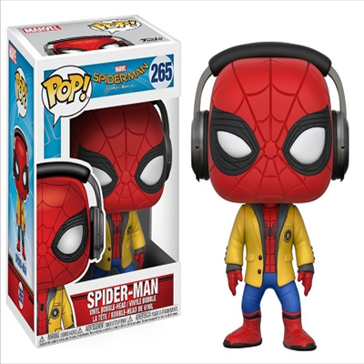 Funko - (펀코)Funko Pop! Movies: Spiderman Home Coming - Spiderman W/ Headphones (스파이더맨)