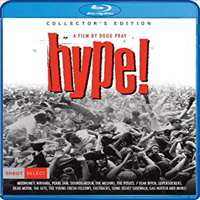 Jeff Ament/Chris Cornell/Kurt Cobain - Hype! (Collector&#39;s Edition) (Documentary)(Blu-ray)(2017)