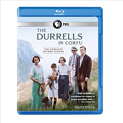 Masterpiece: The Durrells In Corfu - Season 2 (더 더럴스 시즌2)(한글무자막)(Blu-ray)