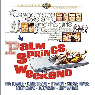 Palm Springs Weekend (1963) (팜 스프링 위켄드) (지역코드1)(한글무자막)(DVD-R)