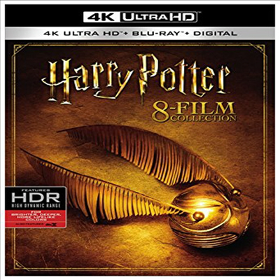 Harry Potter 8-Film Collection (해리 포터 시리즈 1-8) (한글무자막)(4K Ultra HD + Blu-ray + Digital)