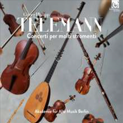 텔레만: 다수의 악기를 위한 협주곡집 (Telemann: Concerti per multi stromenti)(CD) - Akademie fur Alte Musik Berlin