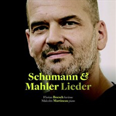 슈만 &amp; 말러: 가곡집 (Schumann &amp; Mahler : Lieder)(Digipack)(CD) - Malcolm Martineau