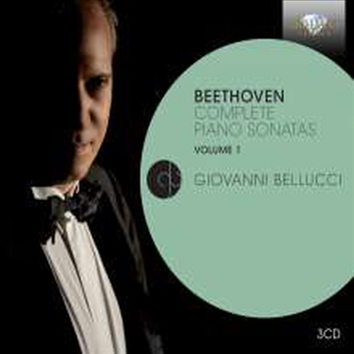 베토벤: 피아노 소나타 전곡 1집 (Beethoven: Complete Piano Sonatas Vol.1) (3CD) - Giovanni Bellucci