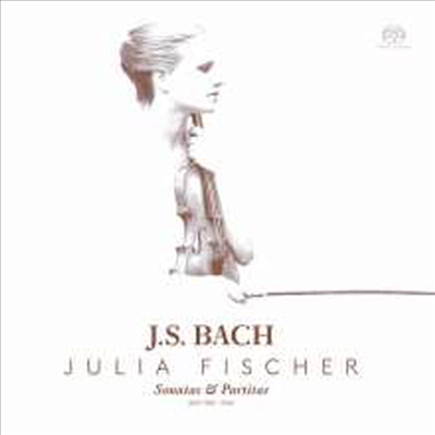 바흐: 무반주 바이올린을 위한 소나타와 파르티타 (Bach: Sonatas &amp; Partitas for Solo Violin, BWV1001 - 1006) (2SACD Hybrid) - Julia Fischer