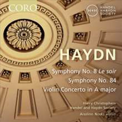 하이든: 교향곡 8, 84번, 바이올린 협주곡 3번 (Haydn: Symphony No.8 & 84, Violin Concerto No.3)(CD) - Harry Christophers