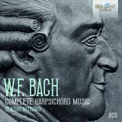 W.F.바흐: 하프시코드 작품 전집 (W.F.Bach: Complete Harpsichord Works) (6CD Boxseet) - Claudio Astronio