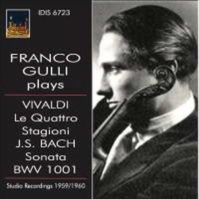 비발디: 사계 & 바흐: 바이올린 소나타 1번 (Vivaldi: The Four Seasons & Bach: Violin Sonata No.1)(CD) - Franco Gulli