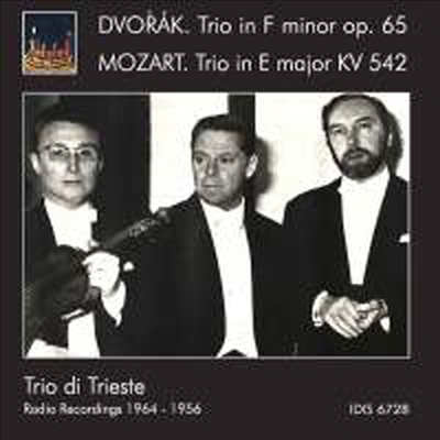 드보르작: 피아노 삼중주 3번 & 모차르트: 피아노 삼중주 4번 (Dvorak: Piano Trio No.3 & Mozart: Piano Trio No.4)(CD) - Trio di Trieste